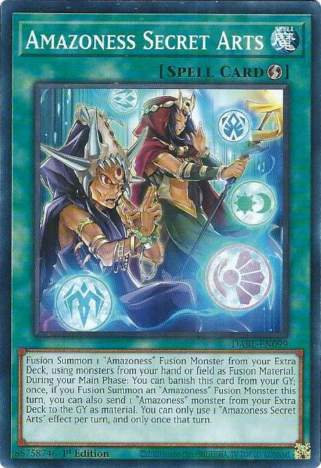 Amazoness Secret Arts [DABL-EN099] Common | Exor Games Summserside