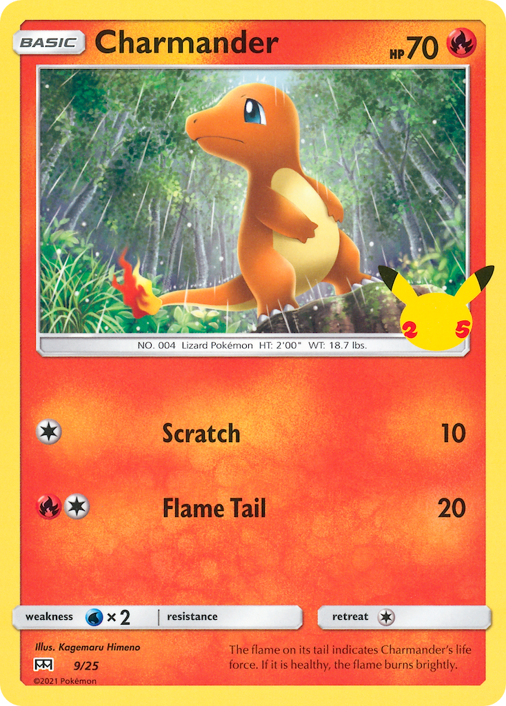 Charmander (9/25) [McDonald's 25th Anniversary] | Exor Games Summserside