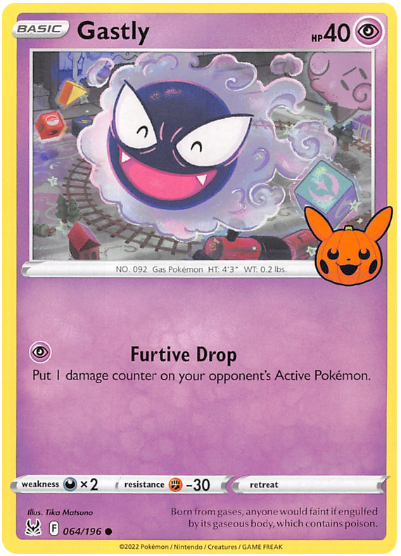 Gastly (064/196) [Trick or Trade 2023] | Exor Games Summserside