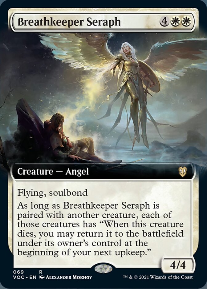 Breathkeeper Seraph (Extended) [Innistrad: Crimson Vow Commander] | Exor Games Summserside