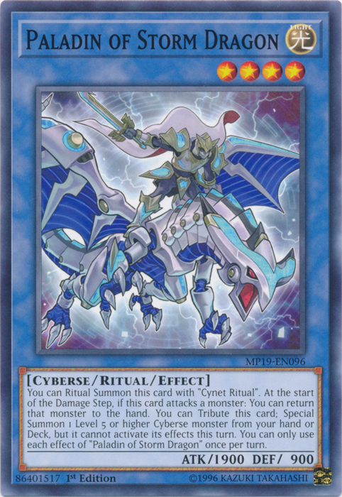 Paladin of Storm Dragon [MP19-EN096] Common | Exor Games Summserside