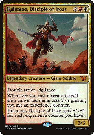 Kalemne, Disciple of Iroas (Oversized) [Commander 2015 Oversized] | Exor Games Summserside