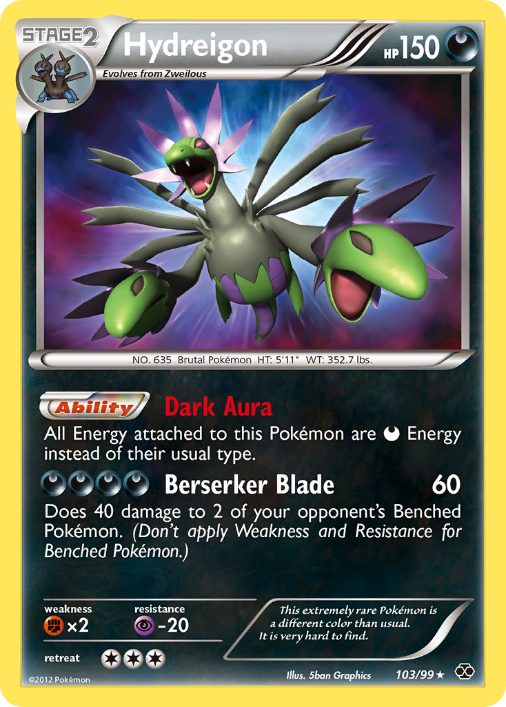 Hydreigon (103/99) [Black & White: Next Destinies] | Exor Games Summserside