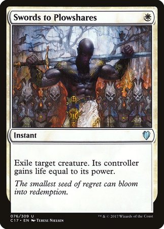 Swords to Plowshares [Commander 2017] | Exor Games Summserside