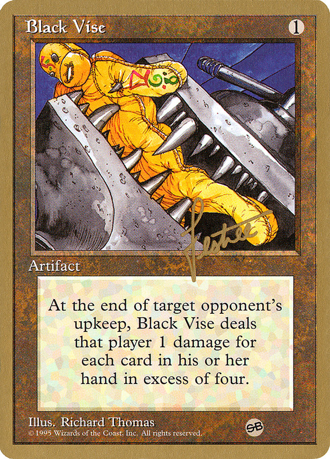 Black Vise (Bertrand Lestree) (SB) [Pro Tour Collector Set] | Exor Games Summserside