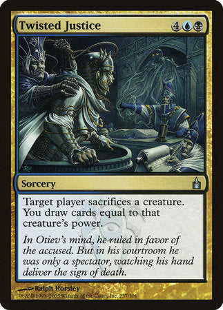 Twisted Justice [Ravnica: City of Guilds] | Exor Games Summserside