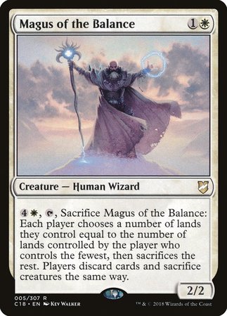 Magus of the Balance [Commander 2018] | Exor Games Summserside