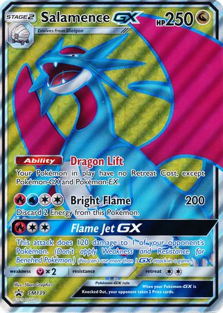 Salamence GX (SM139) (Jumbo Card) [Sun & Moon: Black Star Promos] | Exor Games Summserside