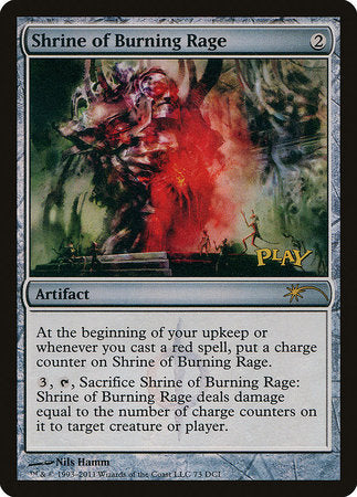 Shrine of Burning Rage [Wizards Play Network 2011] | Exor Games Summserside