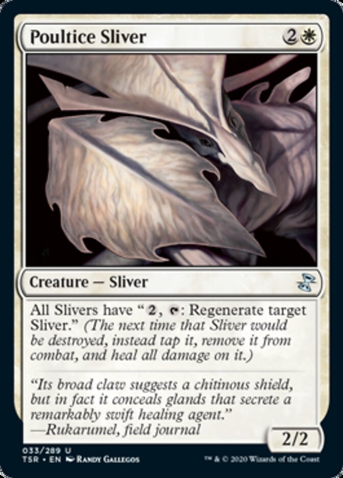 Poultice Sliver [Time Spiral Remastered] | Exor Games Summserside