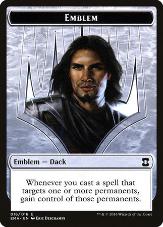 Emblem - Dack Fayden [Eternal Masters Tokens] | Exor Games Summserside