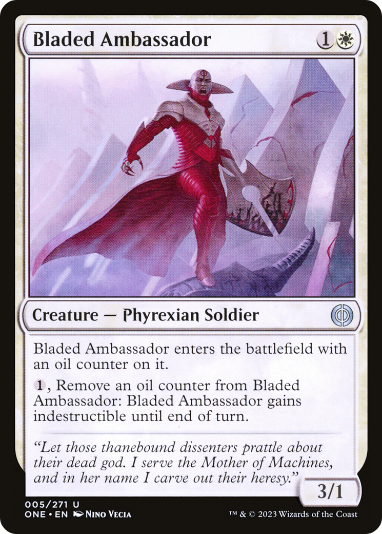 Bladed Ambassador [Phyrexia: All Will Be One] | Exor Games Summserside