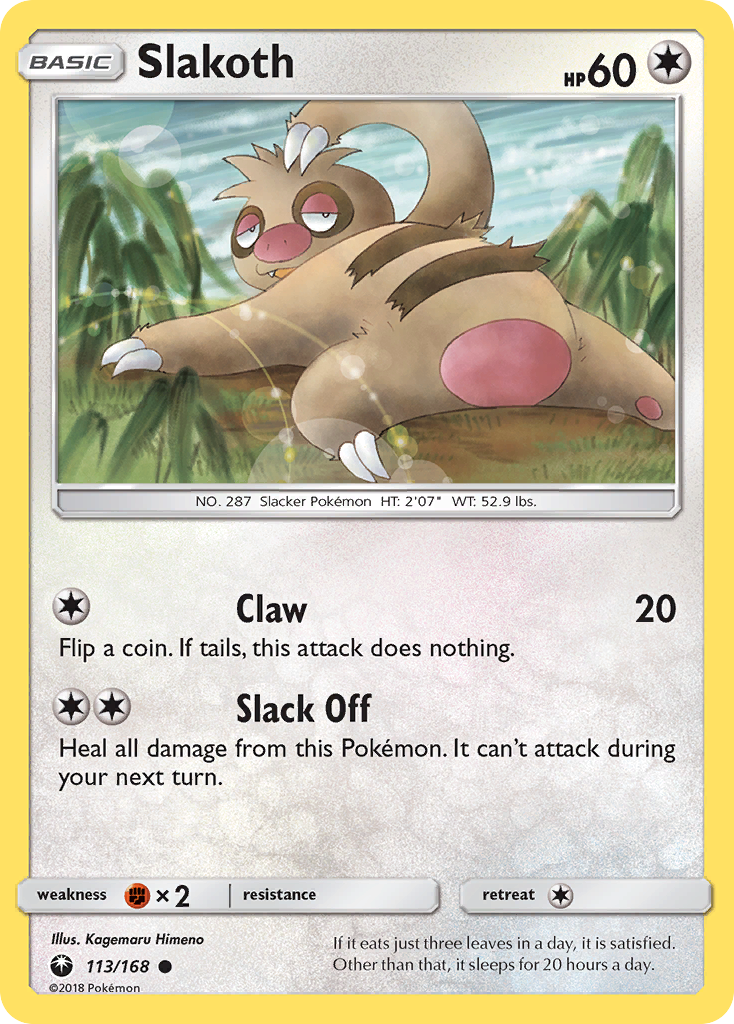 Slakoth (113/168) [Sun & Moon: Celestial Storm] | Exor Games Summserside