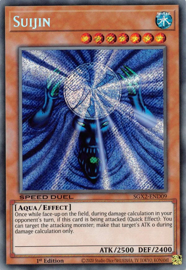 Suijin [SGX2-END09] Secret Rare | Exor Games Summserside