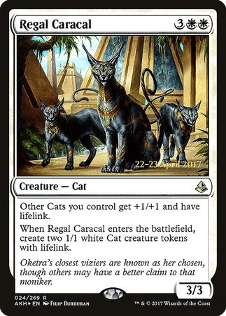 Regal Caracal [Amonkhet Promos] | Exor Games Summserside