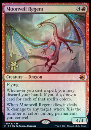 Moonveil Regent [Innistrad: Midnight Hunt Prerelease Promos] | Exor Games Summserside