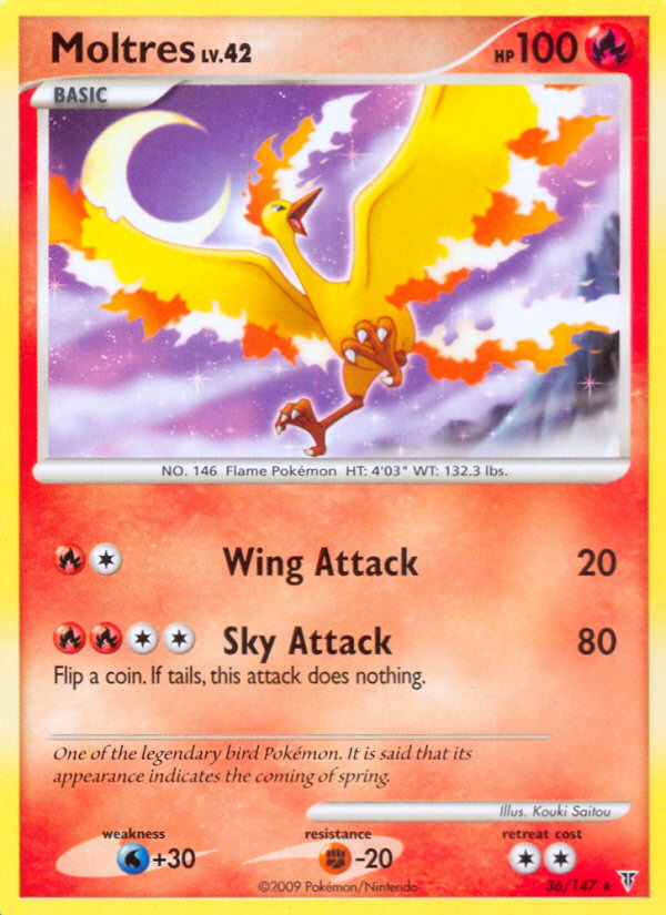 Moltres (36/147) [Platinum: Supreme Victors] | Exor Games Summserside