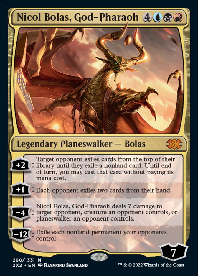 Nicol Bolas, God-Pharaoh [Double Masters 2022] | Exor Games Summserside