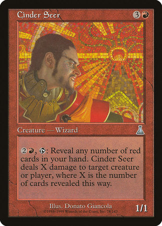 Cinder Seer [Urza's Destiny] | Exor Games Summserside