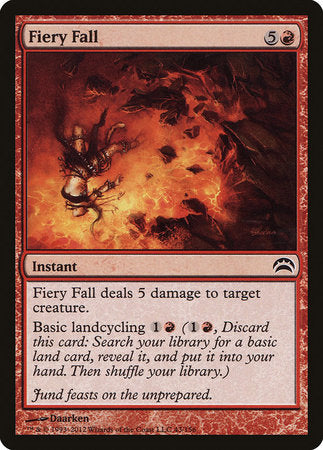 Fiery Fall [Planechase 2012] | Exor Games Summserside