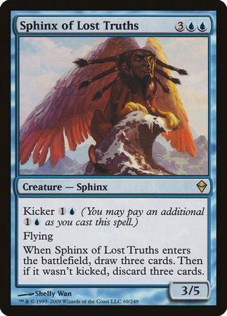 Sphinx of Lost Truths [Zendikar] | Exor Games Summserside
