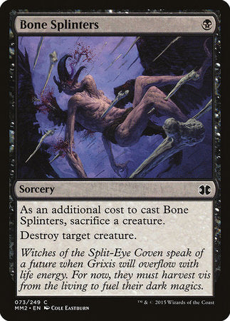 Bone Splinters [Modern Masters 2015] | Exor Games Summserside