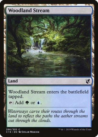 Woodland Stream [Commander 2019] | Exor Games Summserside