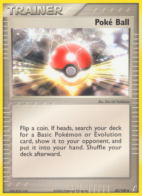 Poke Ball (82/100) [EX: Crystal Guardians] | Exor Games Summserside