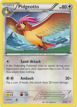 Pidgeotto (23/30) [XY: Trainer Kit 1 - Wigglytuff] | Exor Games Summserside