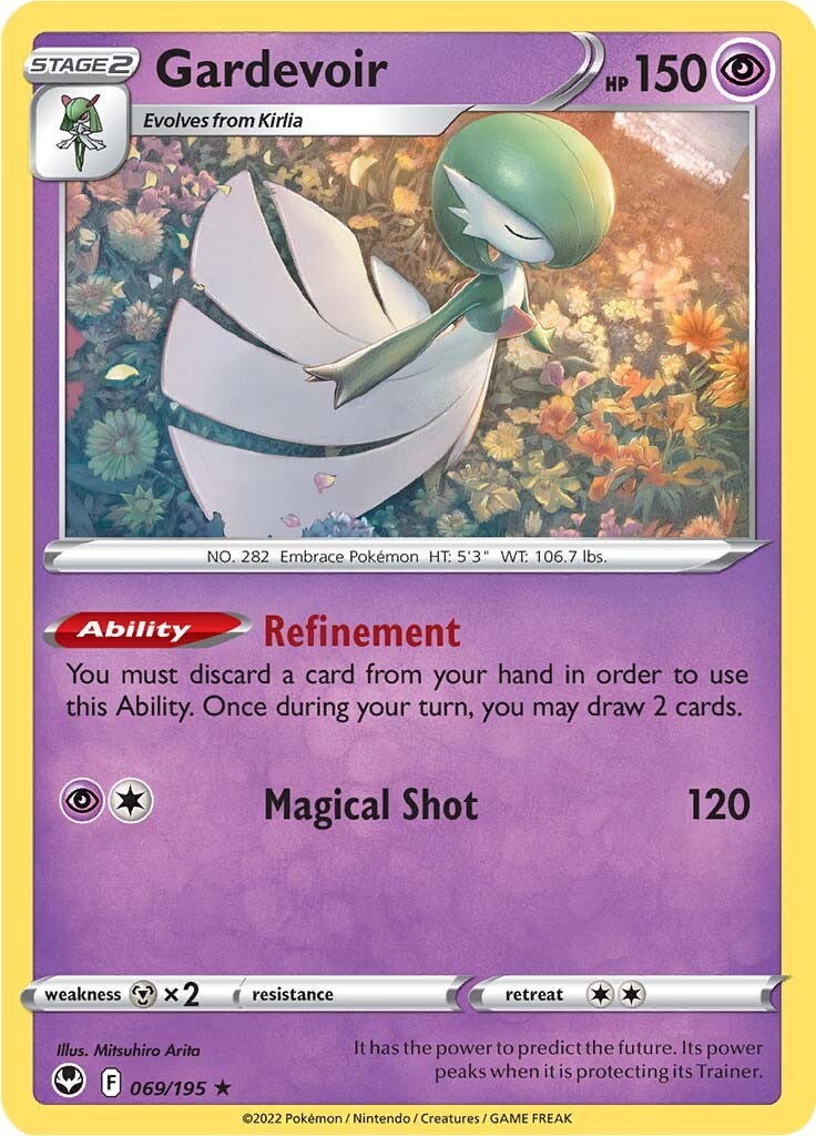 Gardevoir (069/195) [Sword & Shield: Silver Tempest] | Exor Games Summserside