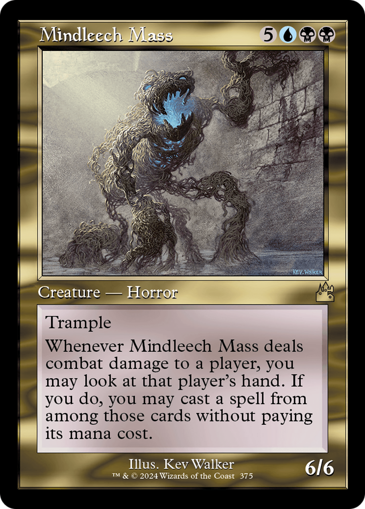 Mindleech Mass (Retro Frame) [Ravnica Remastered] | Exor Games Summserside