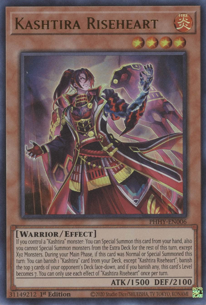 Kashtira Riseheart [PHHY-EN006] Ultra Rare | Exor Games Summserside