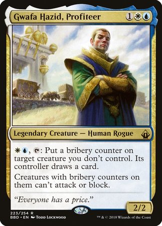 Gwafa Hazid, Profiteer [Battlebond] | Exor Games Summserside