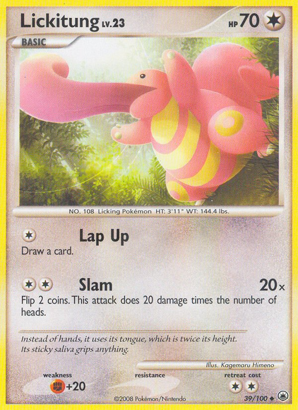 Lickitung (39/100) [Diamond & Pearl: Majestic Dawn] | Exor Games Summserside