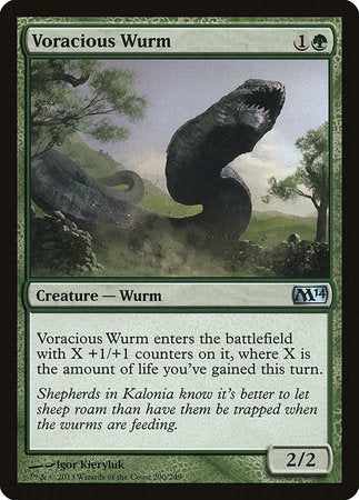 Voracious Wurm [Magic 2014] | Exor Games Summserside