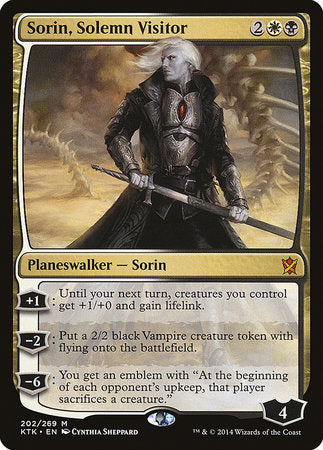 Sorin, Solemn Visitor [Khans of Tarkir] | Exor Games Summserside