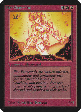 Fire Elemental [Limited Edition Alpha] | Exor Games Summserside