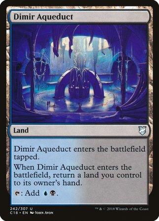 Dimir Aqueduct [Commander 2018] | Exor Games Summserside