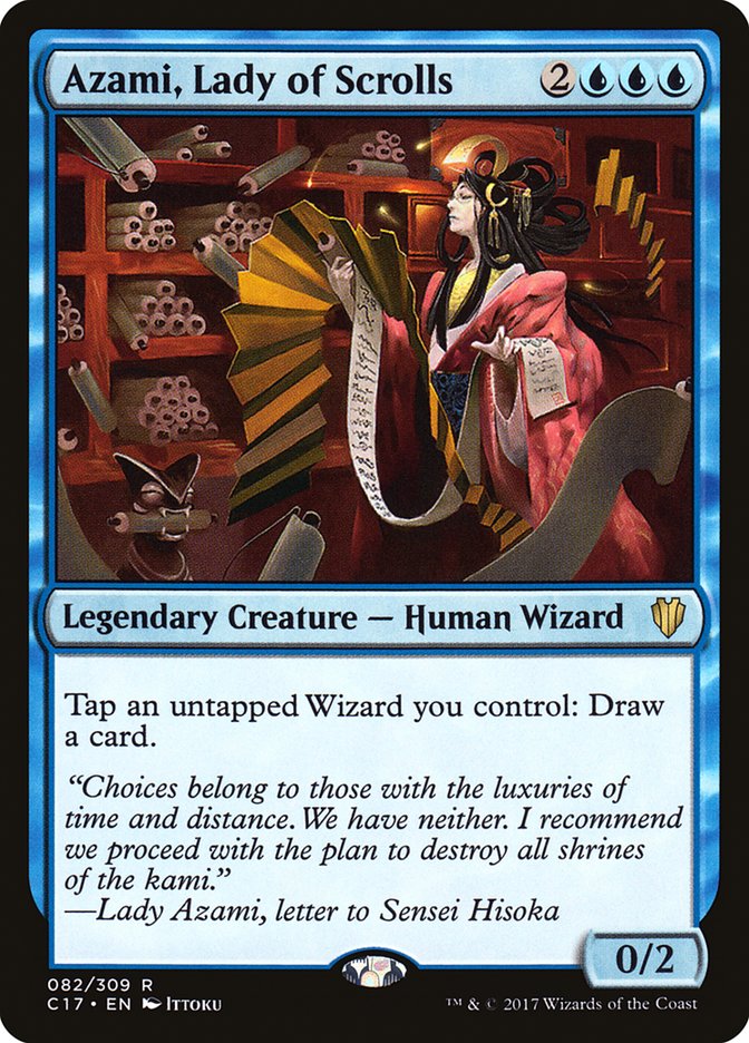 Azami, Lady of Scrolls [Commander 2017] | Exor Games Summserside