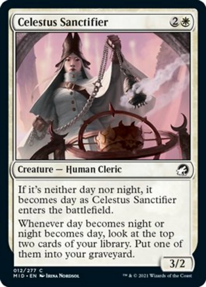 Celestus Sanctifier [Innistrad: Midnight Hunt] | Exor Games Summserside