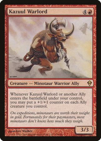 Kazuul Warlord [Zendikar] | Exor Games Summserside