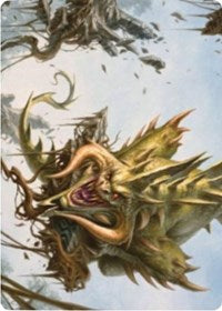 Canopy Baloth Art Card [Zendikar Rising Art Series] | Exor Games Summserside