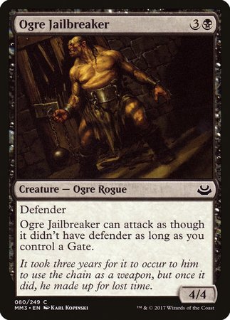 Ogre Jailbreaker [Modern Masters 2017] | Exor Games Summserside