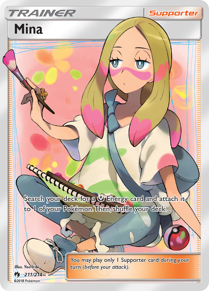 Mina (211/214) [Sun & Moon: Lost Thunder] | Exor Games Summserside