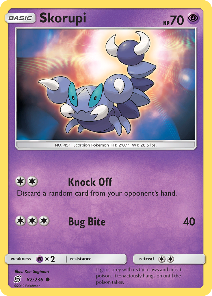 Skorupi (82/236) [Sun & Moon: Unified Minds] | Exor Games Summserside