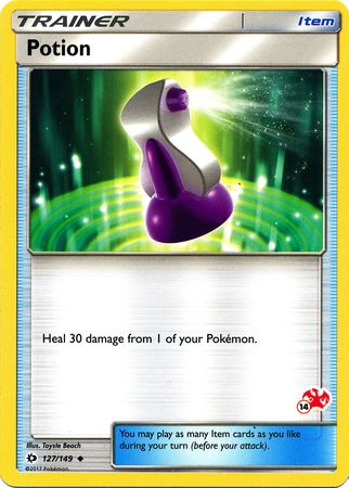 Potion (127/149) (Charizard Stamp #14) [Battle Academy 2020] | Exor Games Summserside