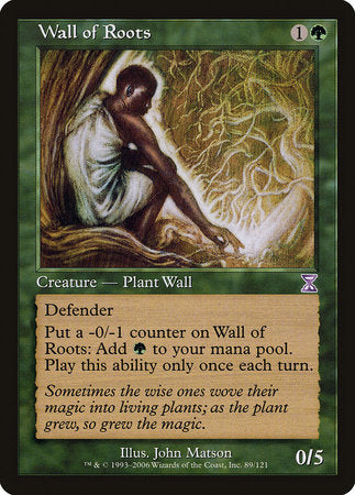 Wall of Roots [Time Spiral Timeshifted] | Exor Games Summserside