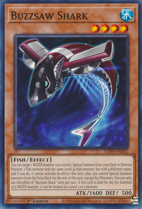 Buzzsaw Shark [LED9-EN052] Common | Exor Games Summserside