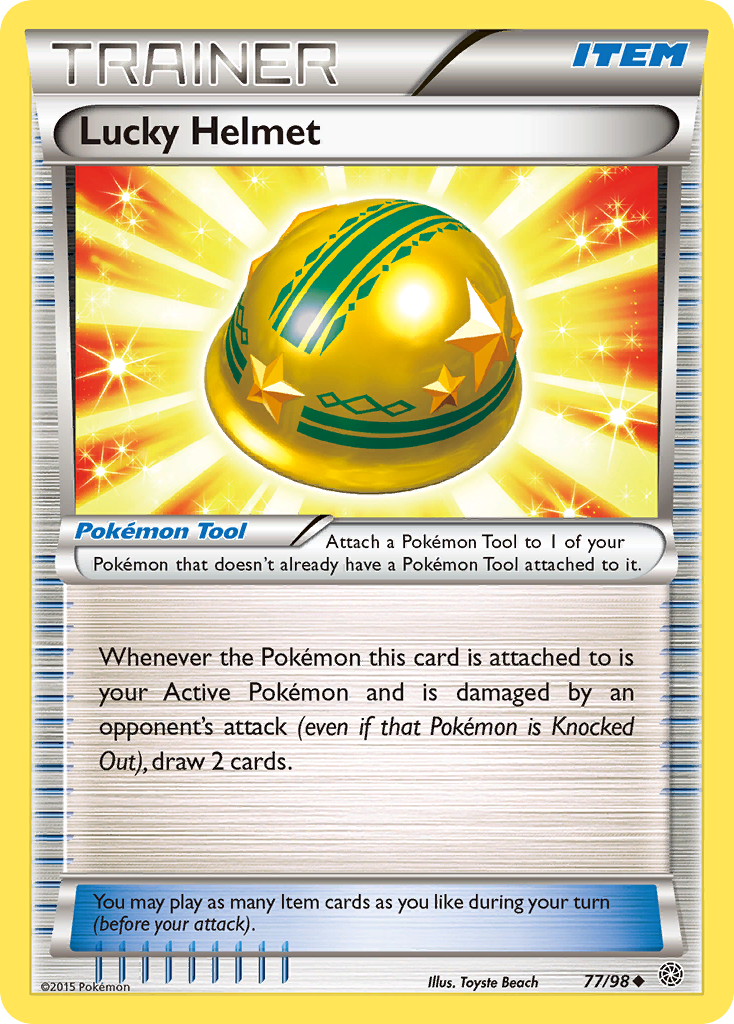 Lucky Helmet (77/98) [XY: Ancient Origins] | Exor Games Summserside