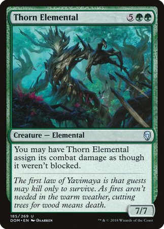 Thorn Elemental [Dominaria] | Exor Games Summserside